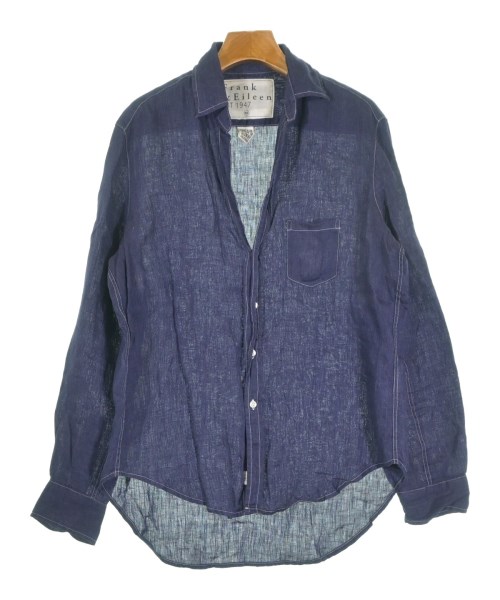 Frank&Eileen(フランクアンドアイリーン)カジュアルシャツ 紺 サイズ:XS/2200655811022