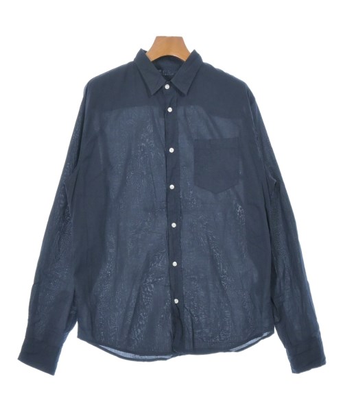 Frank&Eileen(フランクアンドアイリーン)カジュアルシャツ 紺 サイズ:S/2200640064082