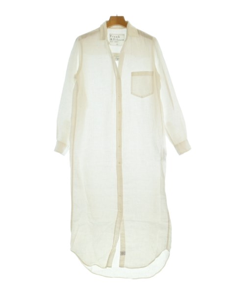 Frank&Eileen(フランクアンドアイリーン)シャツワンピース 白 サイズ:XS/2200638505252