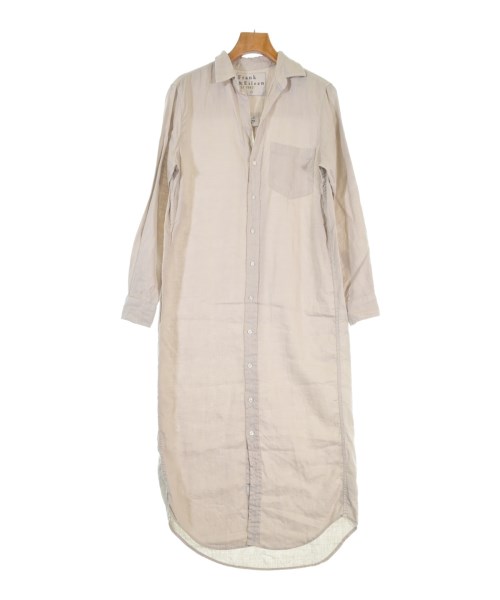 Frank&Eileen(フランクアンドアイリーン)シャツワンピース ベージュ サイズ:XS/2200658372223