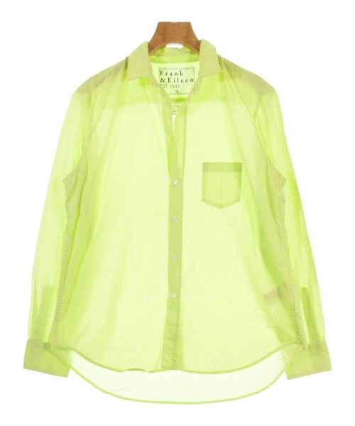 Frank&Eileen(フランクアンドアイリーン)カジュアルシャツ 緑 サイズ:S/2200658372384