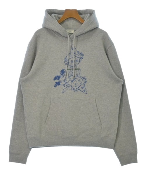 SAINT LAURENT PARIS(サンローランパリ)パーカー グレー サイズ:XXL/2200405891014