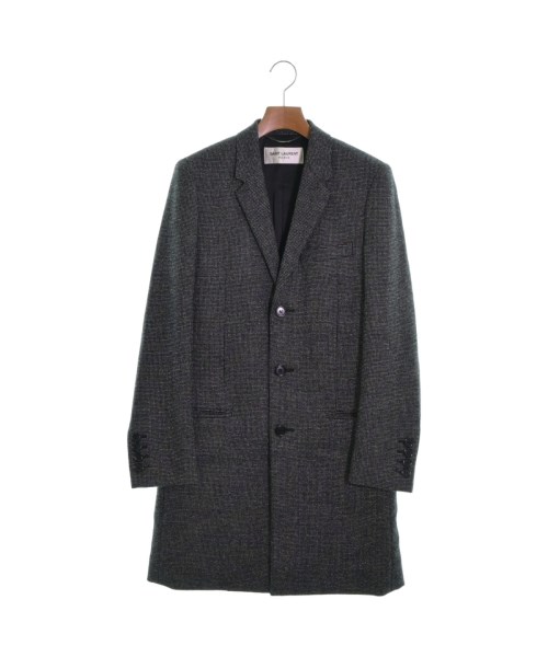 SAINT LAURENT PARIS(サンローランパリ)チェスターコート グレー サイズ:44(S位)/2200306944062