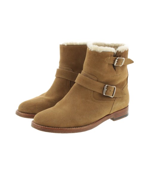 SAINT LAURENT PARIS(サンローランパリ)ブーツ 茶 サイズ:36(22.5cm位)/2200307527080