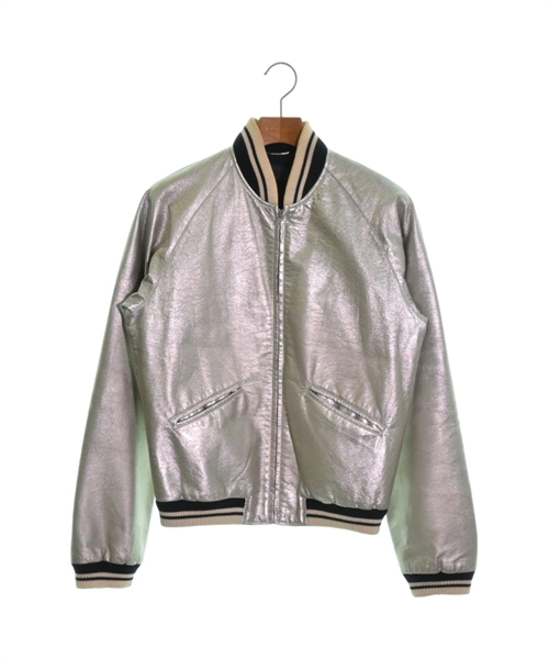 SAINT LAURENT PARIS(サンローランパリ)ブルゾン シルバー サイズ:S/2200313834011