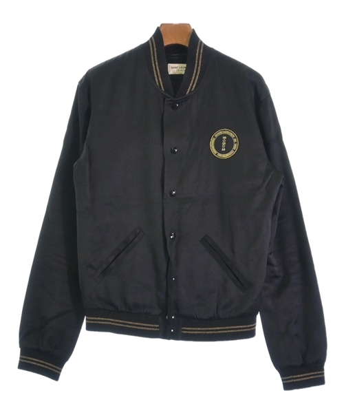 SAINT LAURENT PARIS(サンローランパリ)スタジャン 黒 サイズ:44(S位)/2200433915010