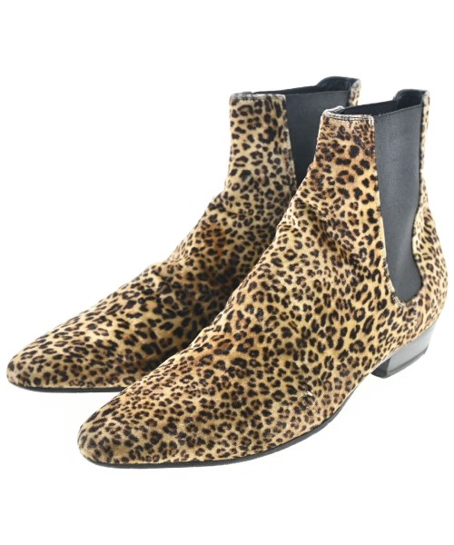 SAINT LAURENT PARIS(サンローランパリ)ブーツ ベージュ サイズ:EU39(24cm位)/2200555516119