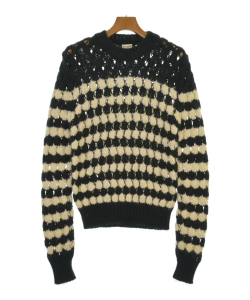 SAINT LAURENT PARIS(サンローランパリ)ニット・セーター 黒 サイズ:XS/2200556196174