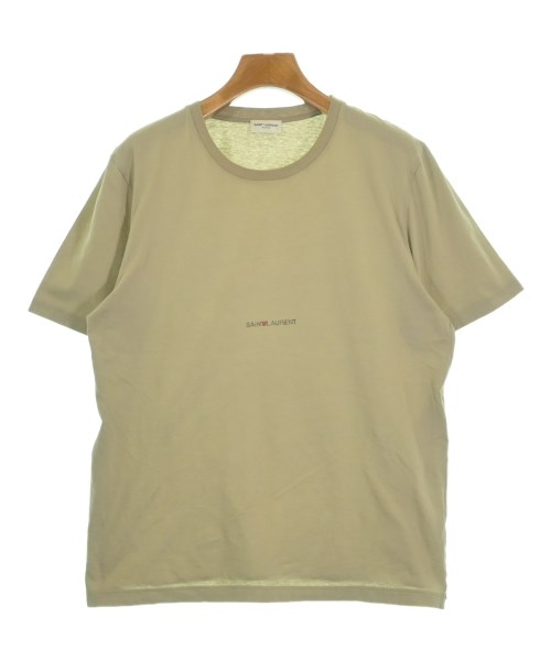 SAINT LAURENT PARIS(サンローランパリ)Tシャツ・カットソー ベージュ サイズ:XS/2200635733016