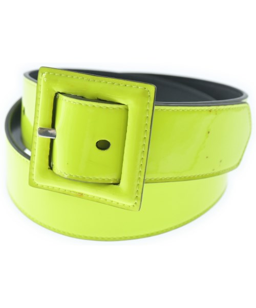 SAINT LAURENT PARIS(サンローランパリ)ベルト 黄 サイズ:-/2200642071149