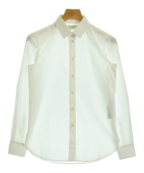 SAINT LAURENT PARIS(サンローランパリ)カジュアルシャツ 白 サイズ:S/2200588077069