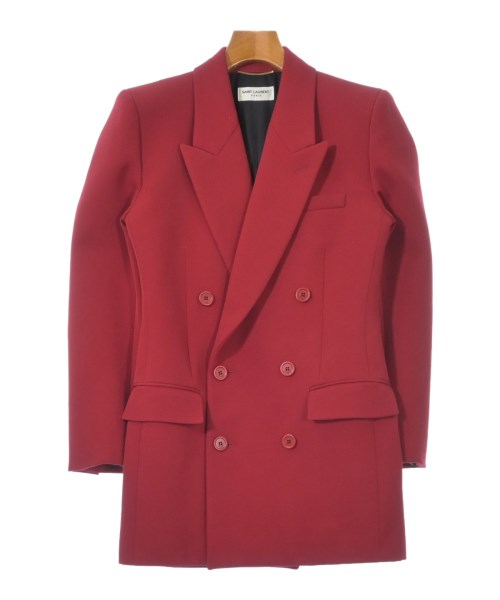SAINT LAURENT PARIS(サンローランパリ)テーラードジャケット 赤 サイズ:36(XS位)/2200113534074