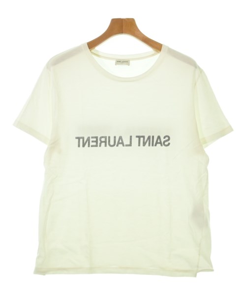 SAINT LAURENT PARIS(サンローランパリ)Tシャツ・カットソー 白 サイズ:L/2200618193233