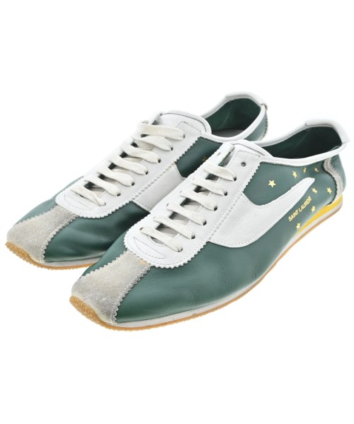SAINT LAURENT PARIS(サンローランパリ)スニーカー 緑 サイズ:EU41 1/2(26.5cm位)/2200602744014