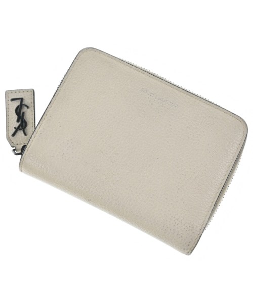 SAINT LAURENT PARIS(サンローランパリ)財布・コインケース 白 サイズ:-/2200599139053