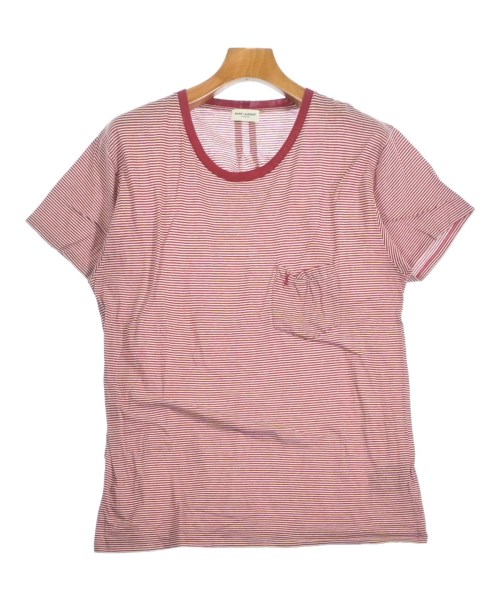 SAINT LAURENT PARIS(サンローランパリ)Tシャツ・カットソー 赤 サイズ:S/2200678204030