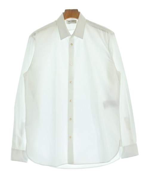 SAINT LAURENT PARIS(サンローランパリ)ドレスシャツ 白 サイズ:39(M位)/2200698178021