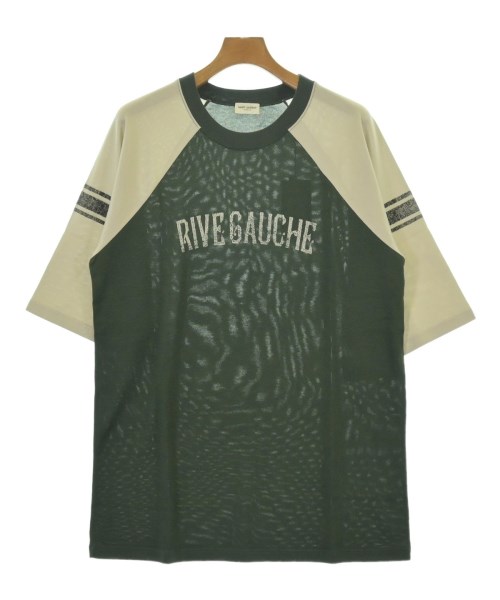 SAINT LAURENT PARIS(サンローランパリ)Tシャツ・カットソー 緑 サイズ:XL/2200700508037