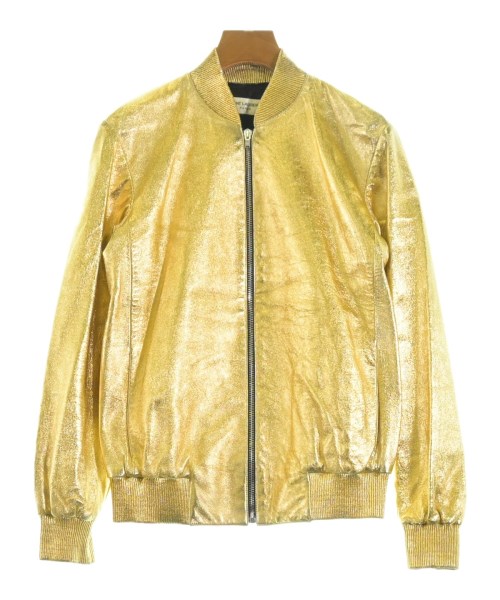 SAINT LAURENT PARIS(サンローランパリ)ブルゾン ゴールド サイズ:38(S位)/2200652713015