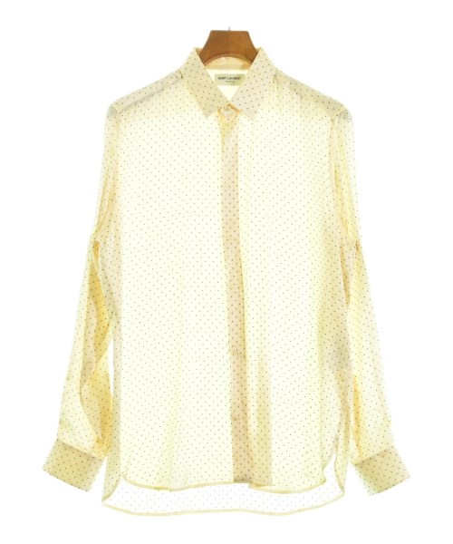 SAINT LAURENT PARIS(サンローランパリ)カジュアルシャツ ベージュ サイズ:39(M位)/2200657914073