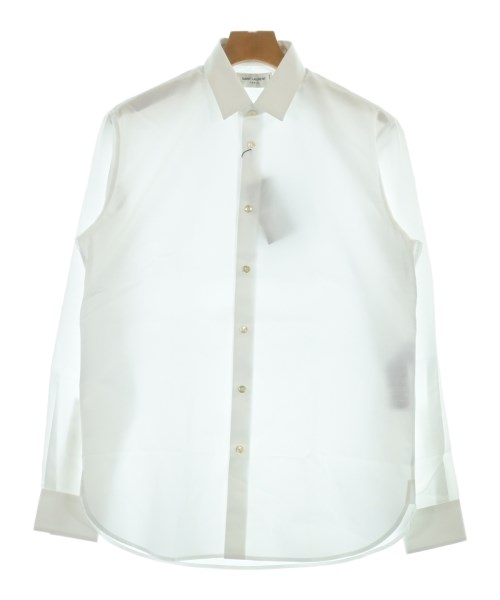 SAINT LAURENT PARIS(サンローランパリ)カジュアルシャツ 白 サイズ:38(M位)/2200646944043
