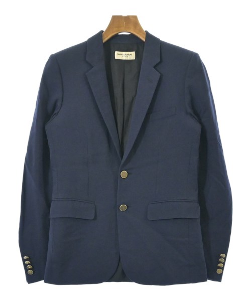 SAINT LAURENT PARIS(サンローランパリ)テーラードジャケット 紺 サイズ:44(S位)/2200648064015