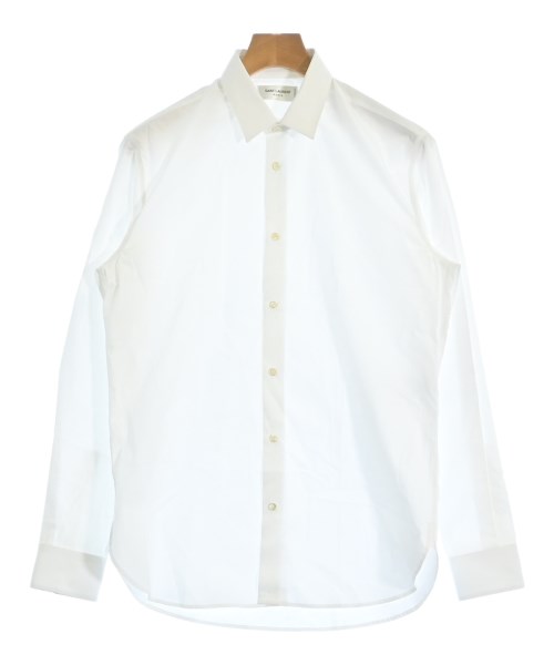 SAINT LAURENT PARIS（サンローランパリ）ドレスシャツ 白 サイズ:38(S位) メンズ/2200651329057