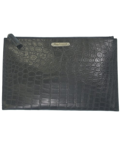 SAINT LAURENT PARIS(サンローランパリ)クラッチバッグ 黒 サイズ:-/2200654201015