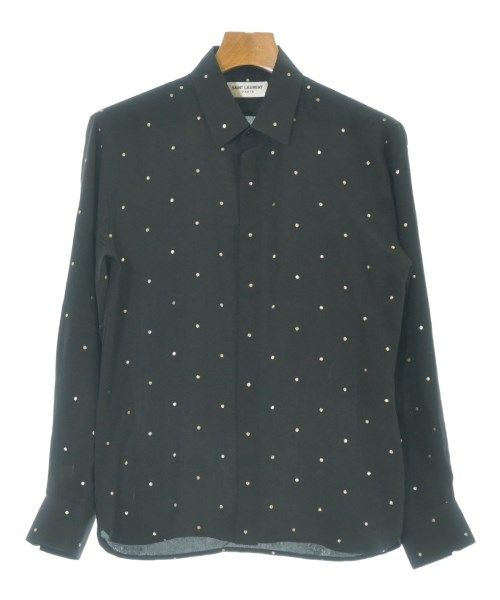 SAINT LAURENT PARIS(サンローランパリ)カジュアルシャツ 黒 サイズ:36(XS位)/2200654560013