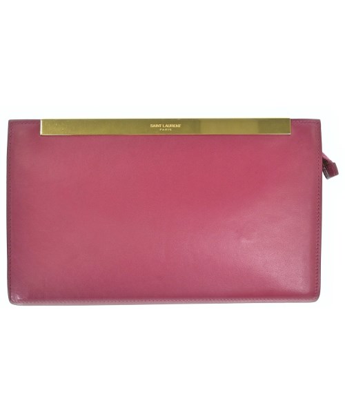 SAINT LAURENT PARIS(サンローランパリ)クラッチバッグ ピンク サイズ:-/2200664129187