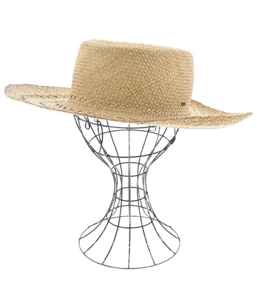 SAINT LAURENT PARIS(サンローランパリ)ストローハット ベージュ サイズ:-/2200663717217