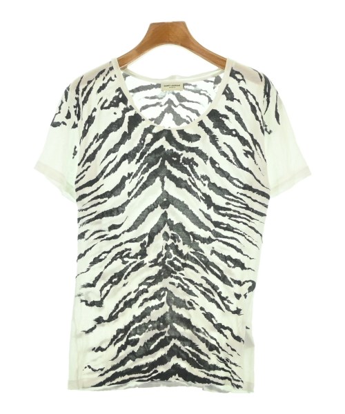 SAINT LAURENT PARIS(サンローランパリ)Tシャツ・カットソー 白 サイズ:S/2200679629184