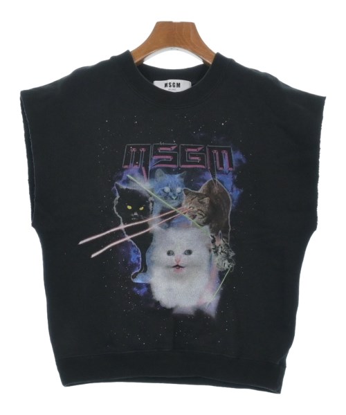 MSGM(エムエスジーエム)ノースリーブ 黒 サイズ:S/2200621204070
