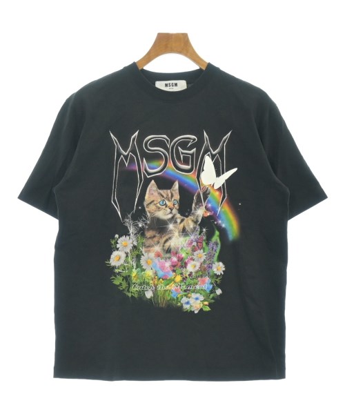 MSGM(エムエスジーエム)Tシャツ・カットソー 黒 サイズ:S/2200622893044