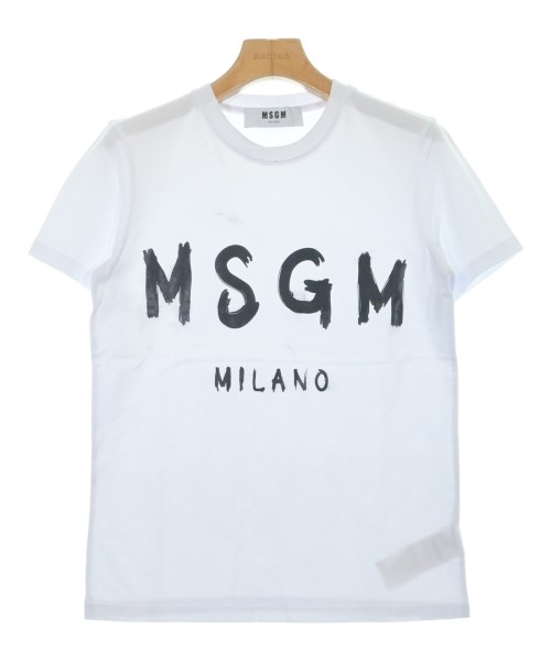 MSGM(エムエスジーエム)Tシャツ・カットソー 白 サイズ:XS/2200621755275