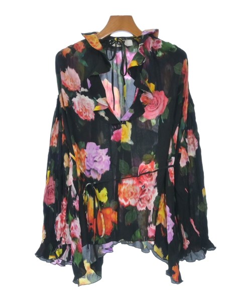 MSGM(エムエスジーエム)ブラウス 黒 サイズ:40(M位)/2200622405018