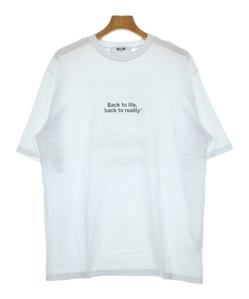 MSGM(エムエスジーエム)Tシャツ・カットソー 白 サイズ:L/2200615631165