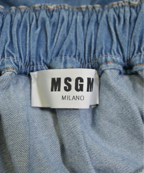 MSGM（エムエスジーエム）ブラウス 青 サイズ:38(S位) レディース/2200575693098