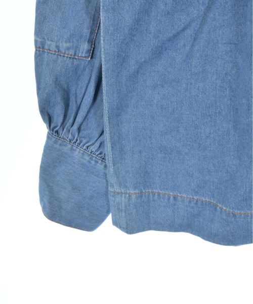 MSGM（エムエスジーエム）ブラウス 青 サイズ:38(S位) レディース/2200575693098