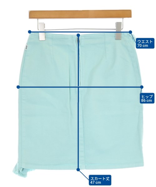 MSGM（エムエスジーエム）ミニスカート 青 サイズ:40(M位) レディース/2200579694329