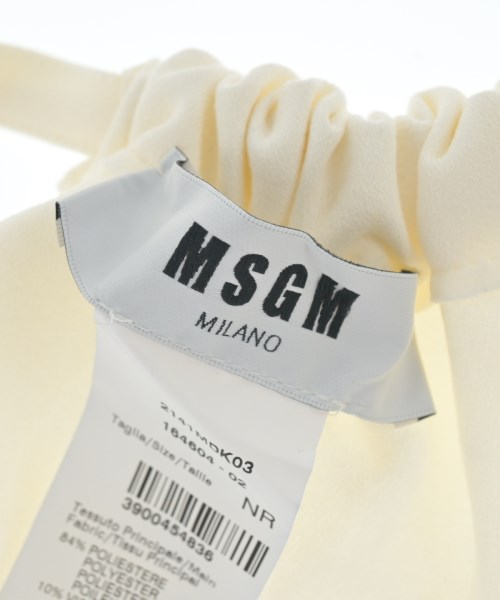 MSGM（エムエスジーエム）アクセサリー（その他） 白 サイズ:F レディース/2200597052446