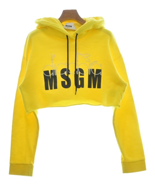 MSGM(エムエスジーエム)パーカー 黄 サイズ:S/2200512589200