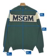 MSGM（エムエスジーエム）ニット・セーター 緑 サイズ:S メンズ/2200601662036