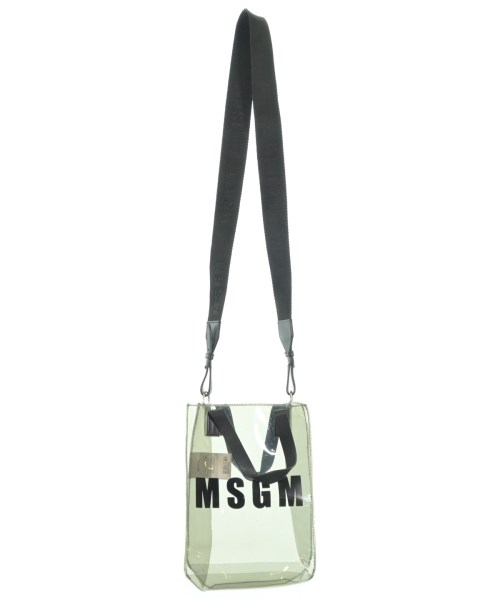 MSGM(エムエスジーエム)ショルダーバッグ グレー サイズ:-/2200654208250