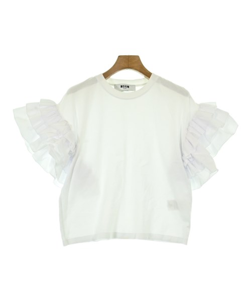 MSGM(エムエスジーエム)Tシャツ・カットソー 白 サイズ:XS/2200654757161