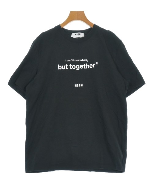 MSGM(エムエスジーエム)Tシャツ・カットソー 黒 サイズ:M/2200655639145