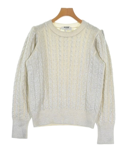 MSGM(エムエスジーエム)ニット・セーター シルバー サイズ:M/2200657181062