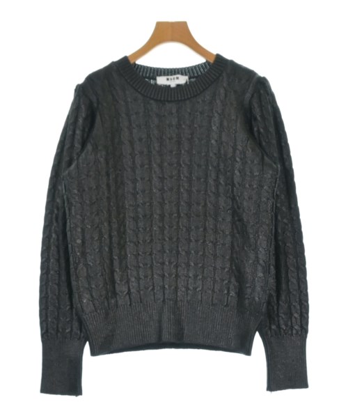 MSGM(エムエスジーエム)ニット・セーター 黒 サイズ:L/2200657181079
