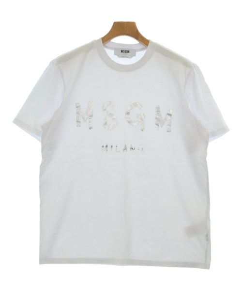 MSGM(エムエスジーエム)Tシャツ・カットソー 白 サイズ:S/2200645665086
