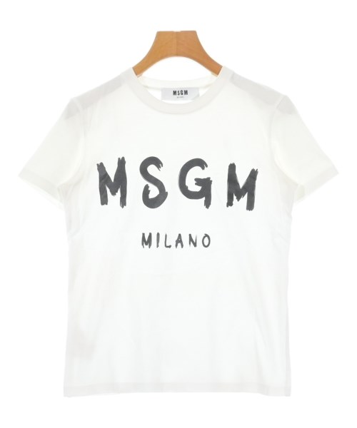 MSGM(エムエスジーエム)Tシャツ・カットソー 白 サイズ:XS/2200646622163